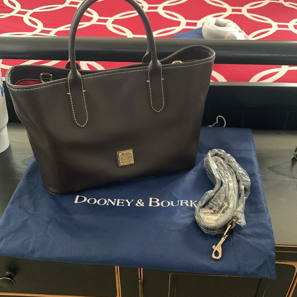 Dooney and Bourke Saffiano Satchel - Picture 3 of 4